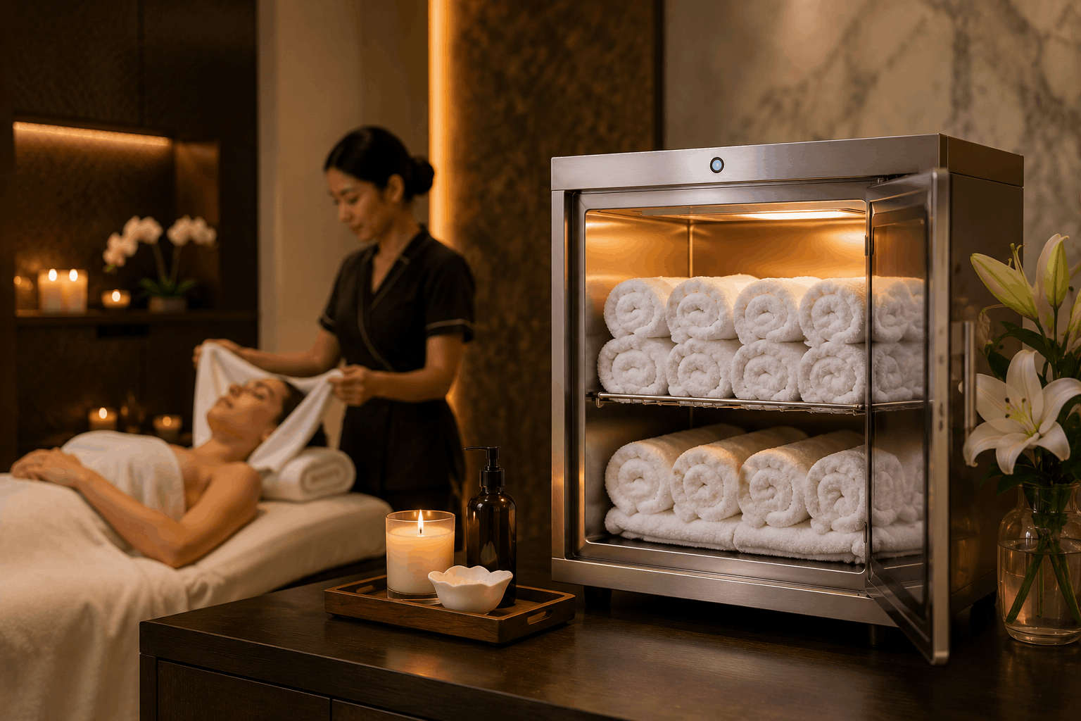 7 Benefits of Hot Towel Warmers for Hotel Spas and Salons